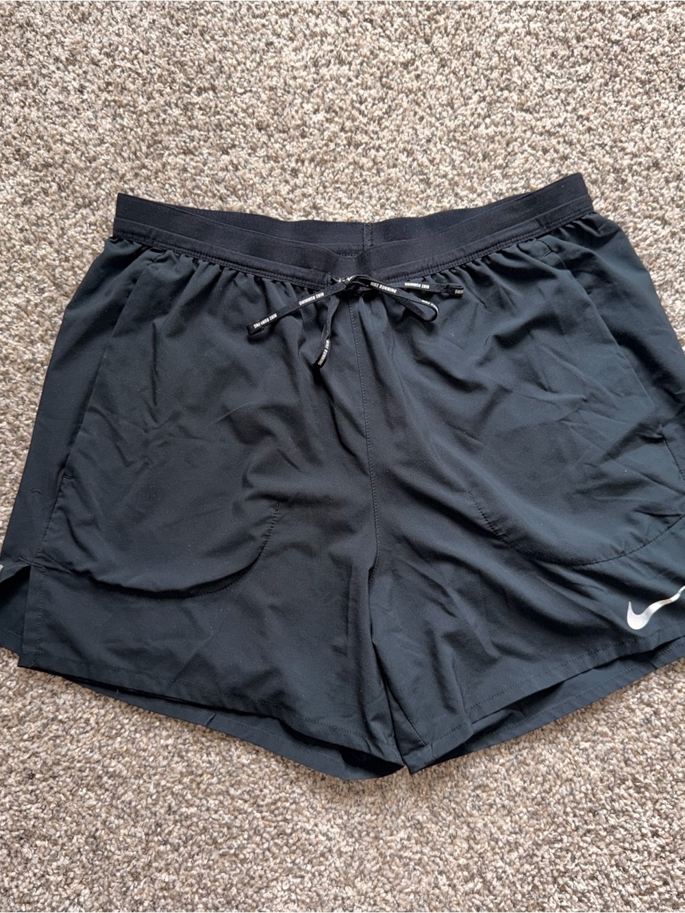 Nike Woman's Black Athletic Shorts